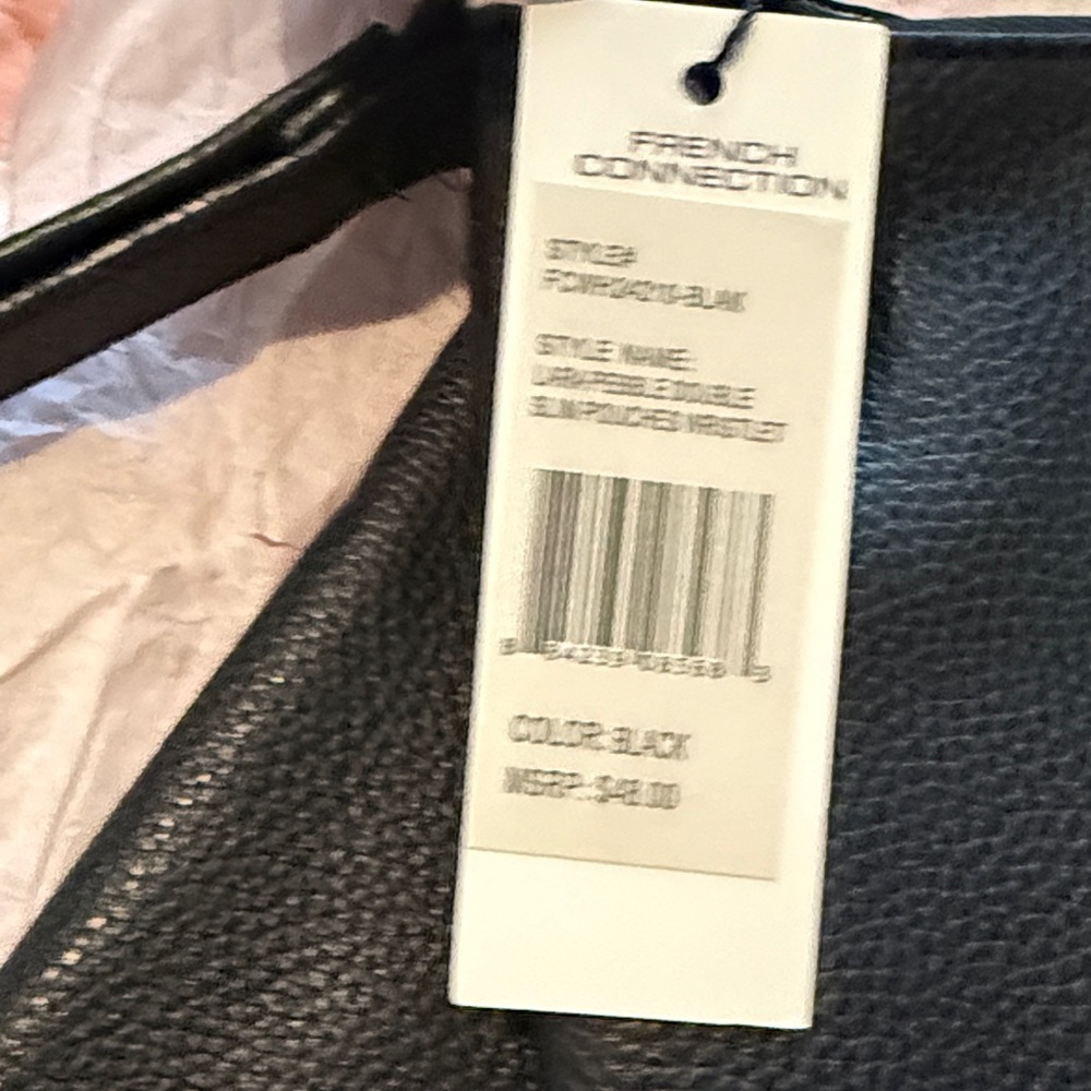 French Connection Black Wristlet Clutch - Picture 3 of 3